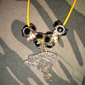 Handmade casino necklace!